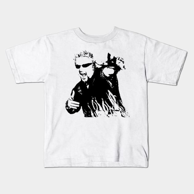 flavortown Kids T-Shirt by Tamie